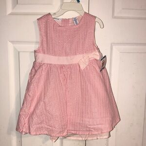 Girl’s NWT 2-pc Greendog Seersucker Dress Set